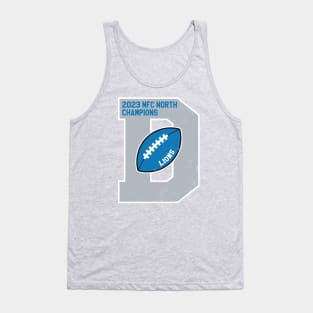 Big Bold Detroit Lions 2023 NFC North Champs Tank Top